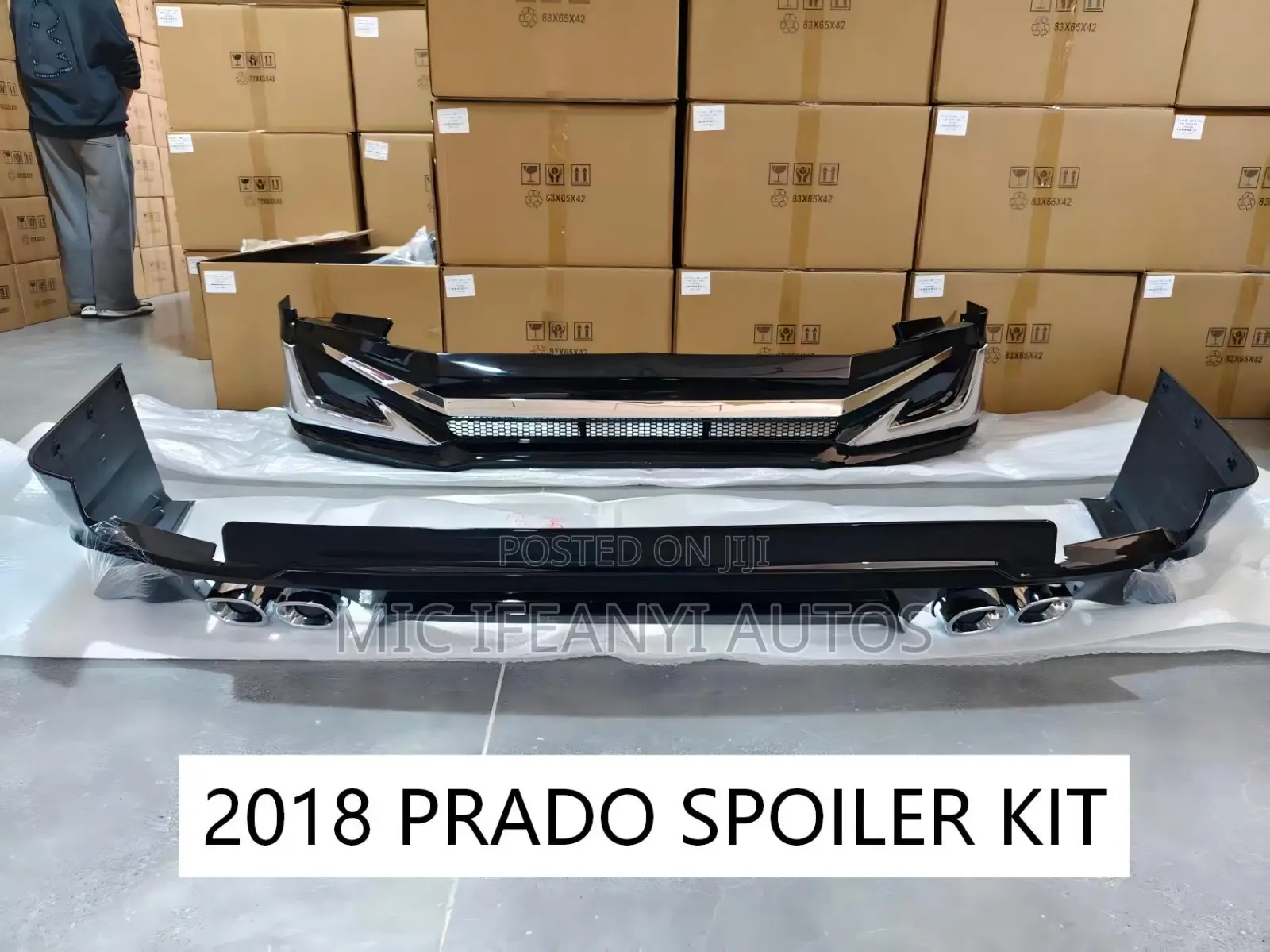 Toyota Prado Spoiler Grille