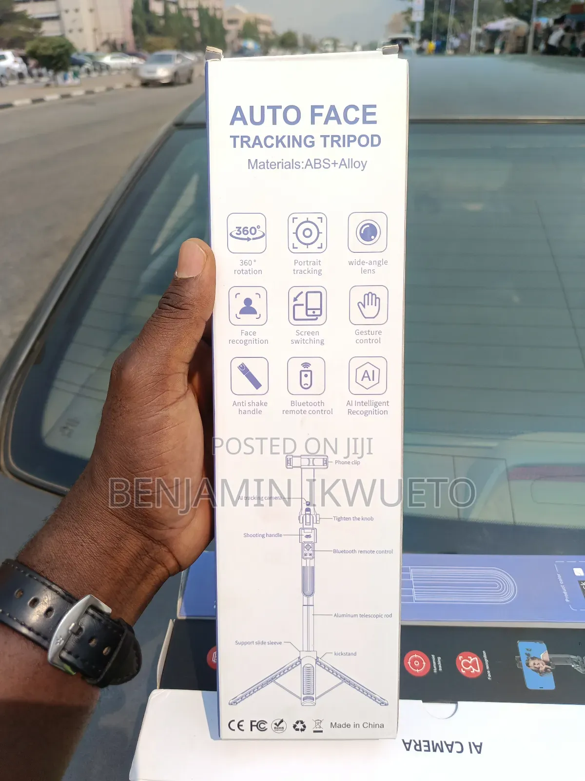 Auto Face Tracking Selfie Tripod