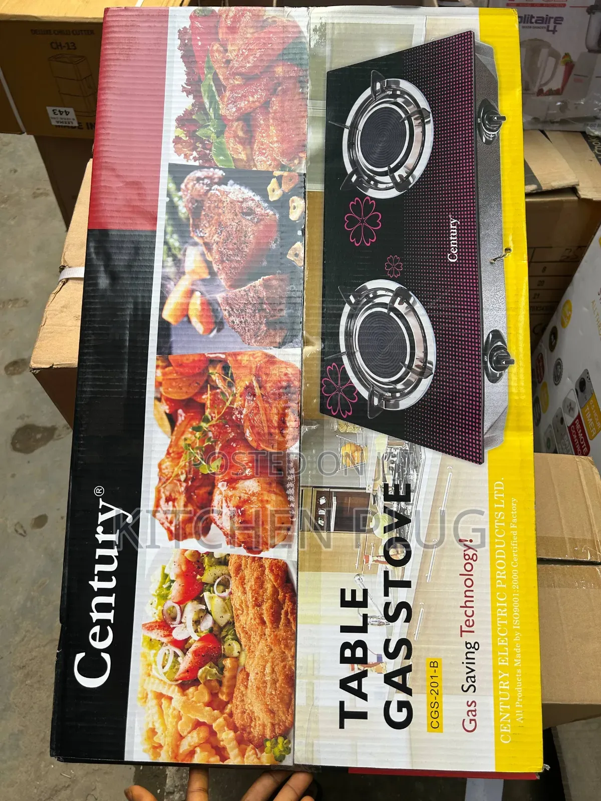 Century Table 2 Burners Gas Stove CGS-201-C
