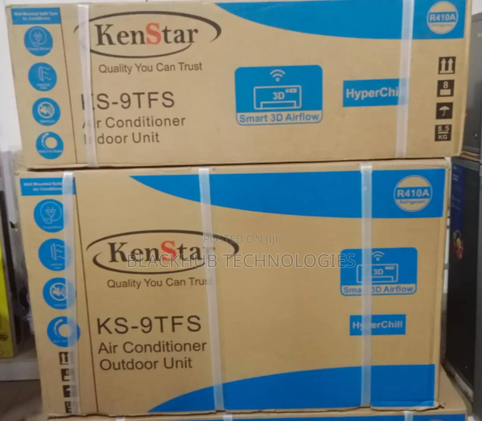 Kenstar Ks-9tfs 1hp Split Air Conditioner Unit With Installation Kit