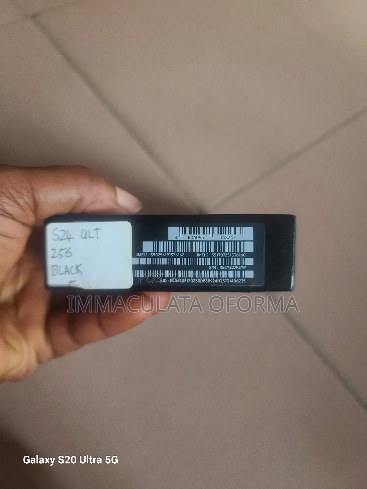 New Samsung Galaxy S24 Ultra 256 GB Black