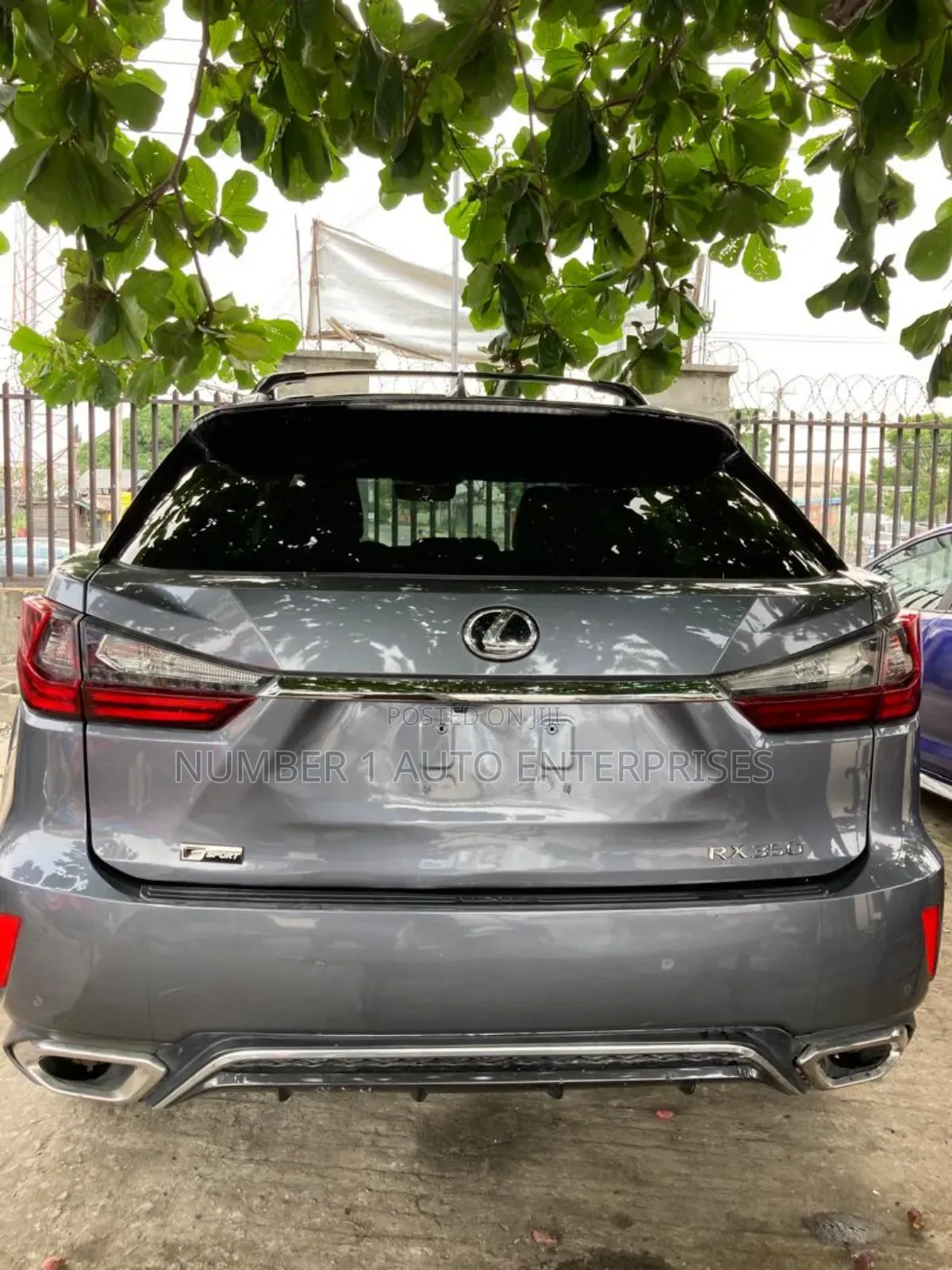 Lexus RX 350 F Sport AWD 2018 Gray