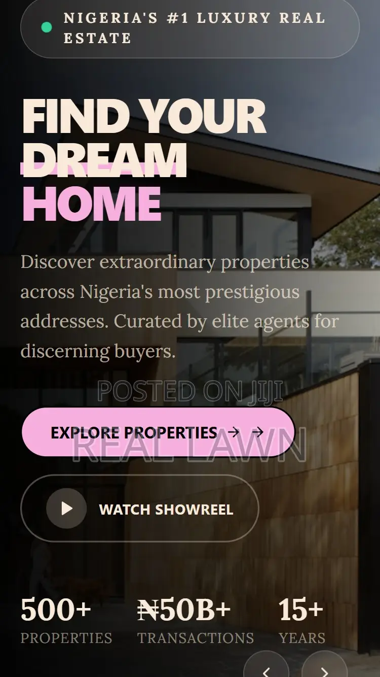Real Estate Website for Agents Property Firms