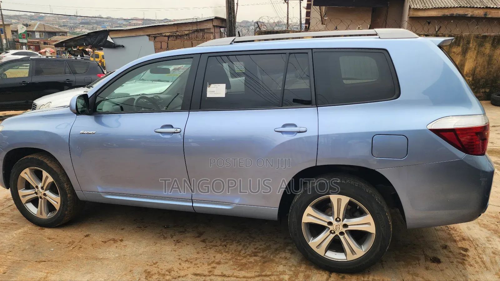 Toyota Highlander Sport 2008 Blue