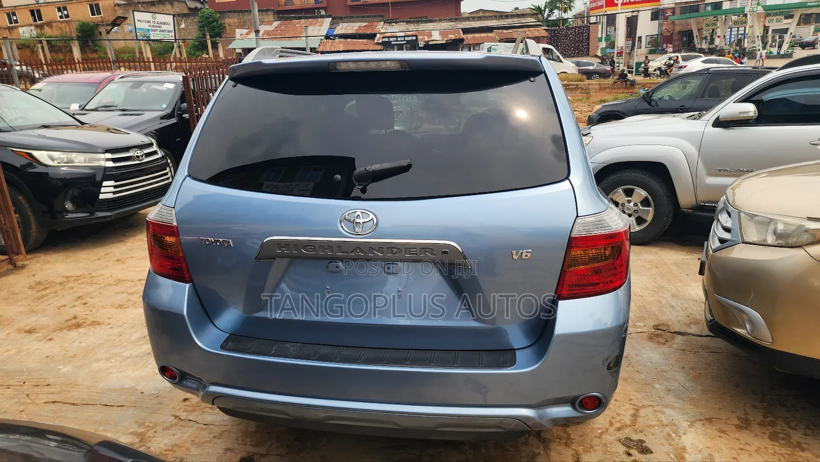 Toyota Highlander Sport 2008 Blue