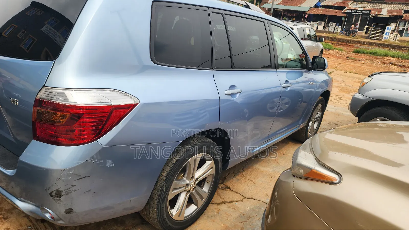 Toyota Highlander Sport 2008 Blue