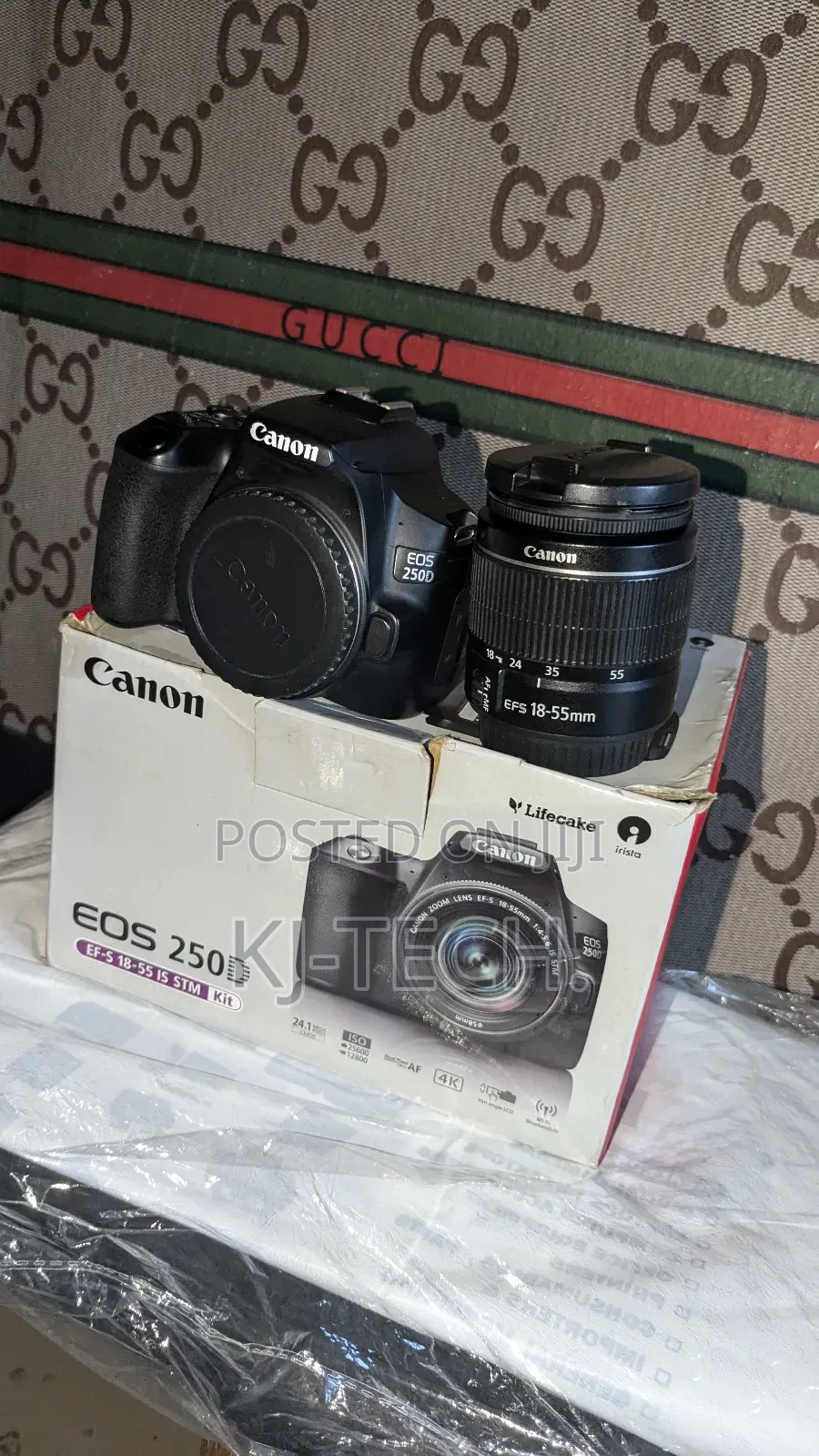 Canon 250d With 18-55mm Lens