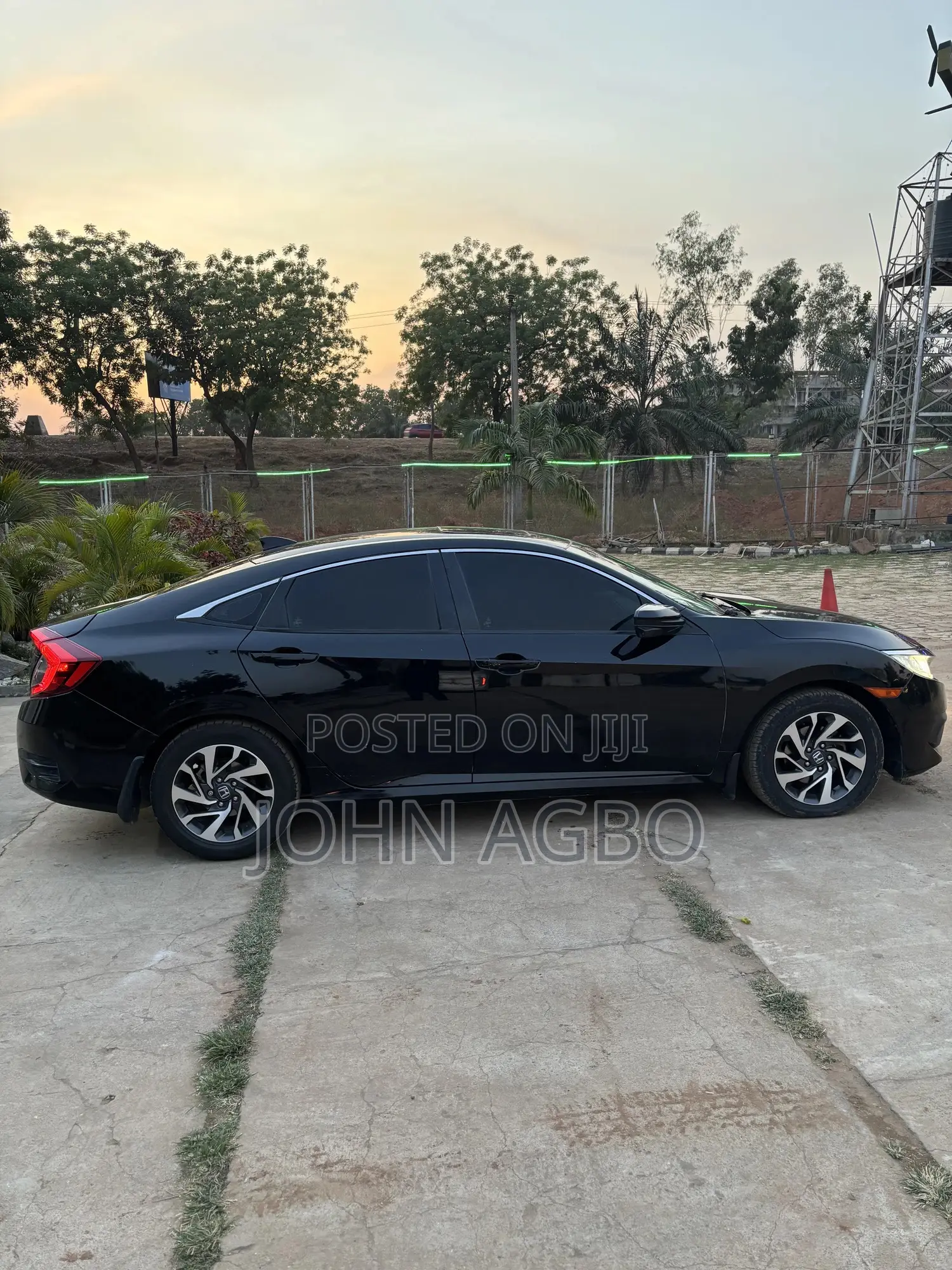 Honda Civic LX Hatchback 2018 Black