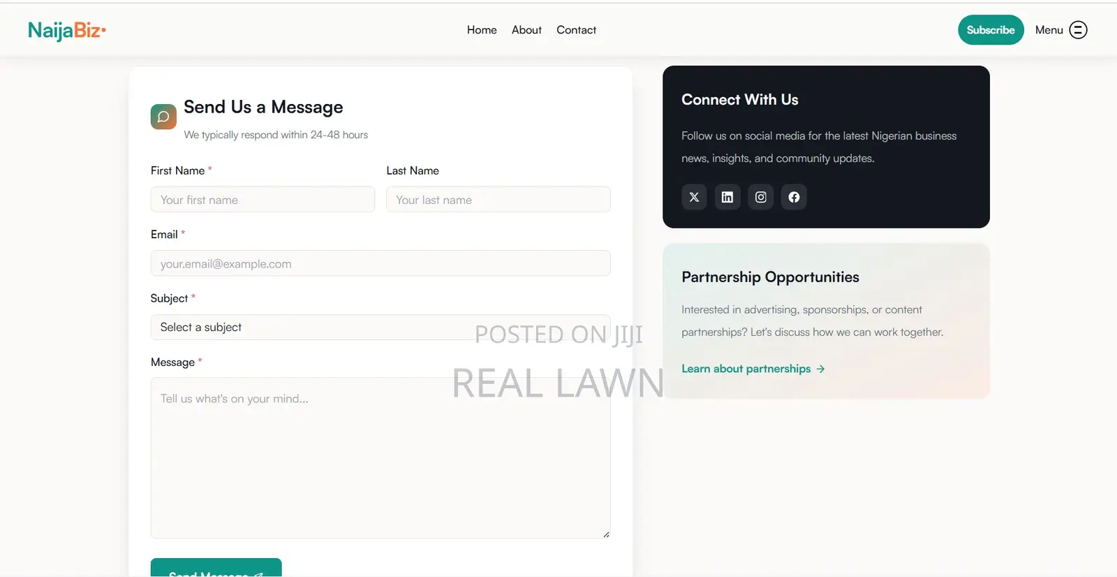 Company Website Design for Nigerian Businesses (See Demo First)