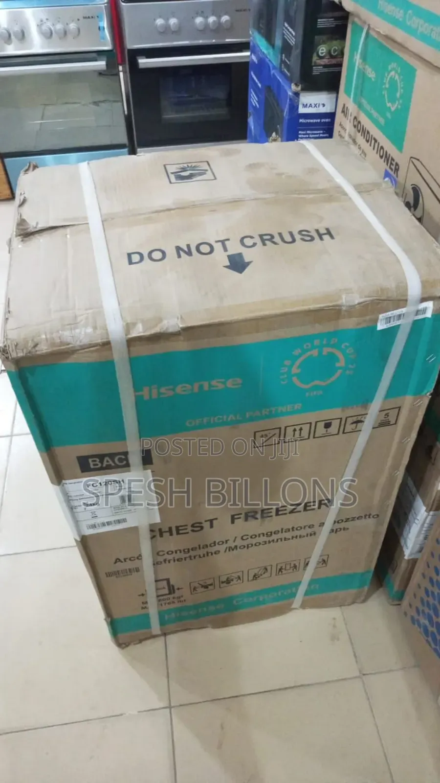Hisense 95 Liters Deep Freezer | Rapid Freezing Saves Energy