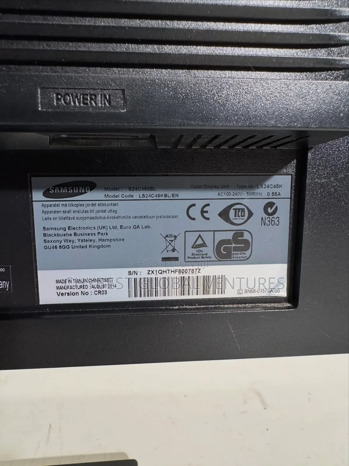 4 Inches Samsung Monitor