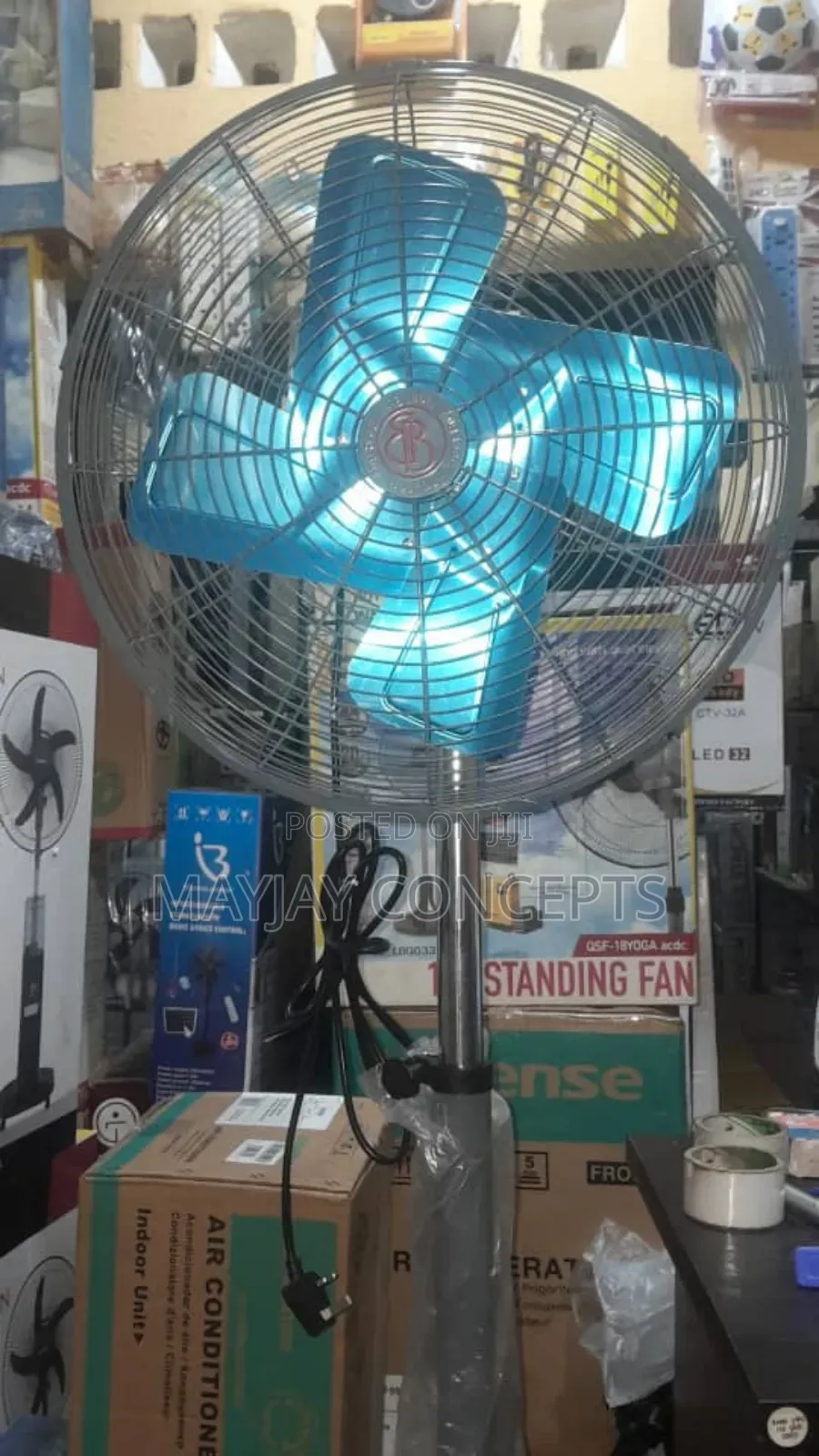 18-inch Bestbuy Powerful Copper Coil Industrial Standing Fan- Bif—18