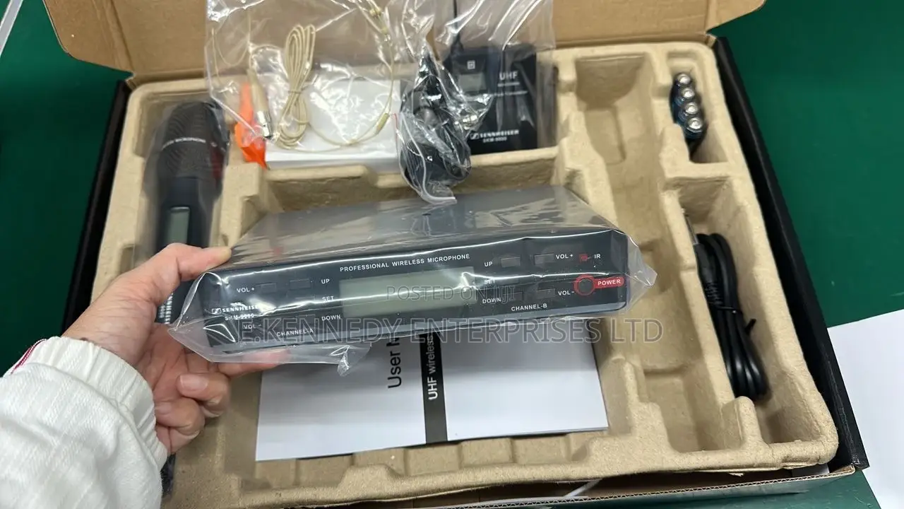 3in1 Sennheriser Uhf SKM Series Wireless Microphone