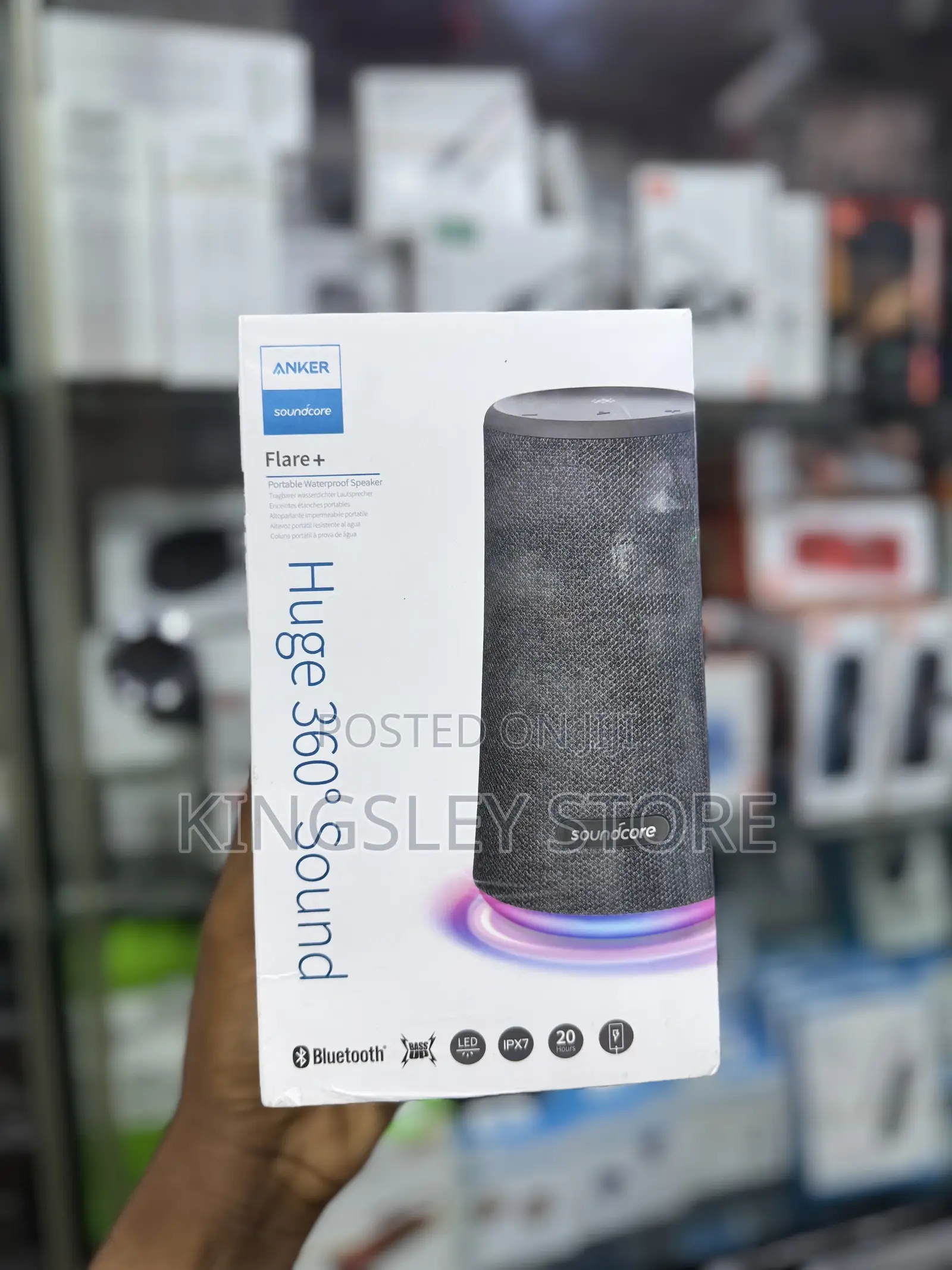 Soundcore Flare Wireless Speaker By Anker, Waterproof Party Speaker