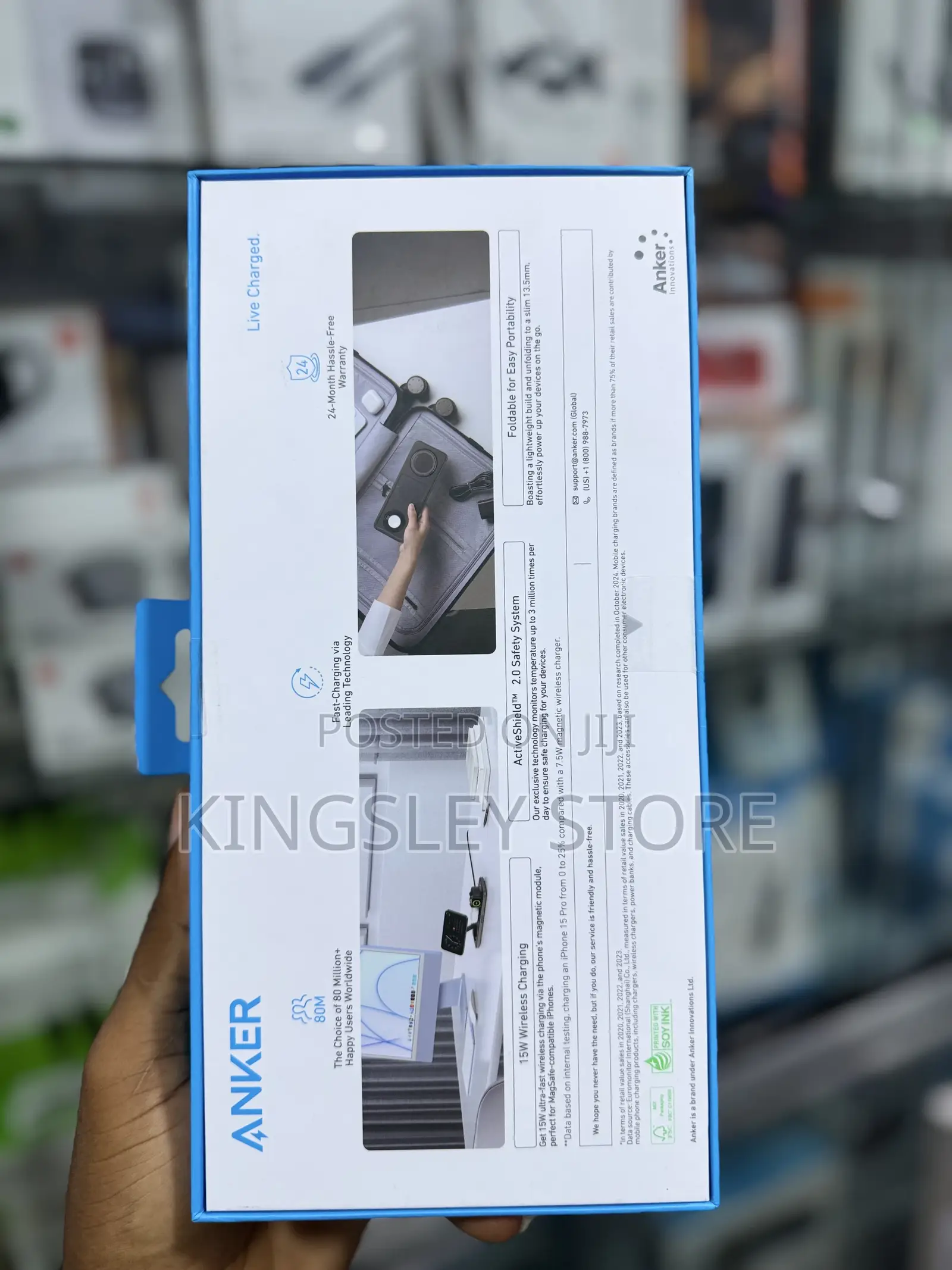 Anker 3-in-1 Maggo Wireless Charging Station For iPhone, Airpods