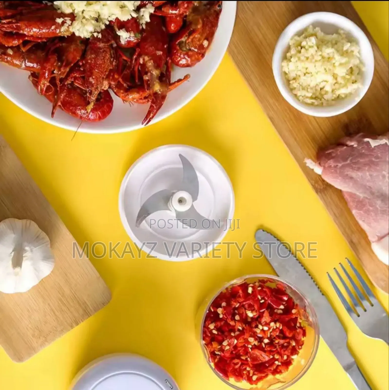 Rechargeable Mini Multipurpose Chopper/Garlic Masher