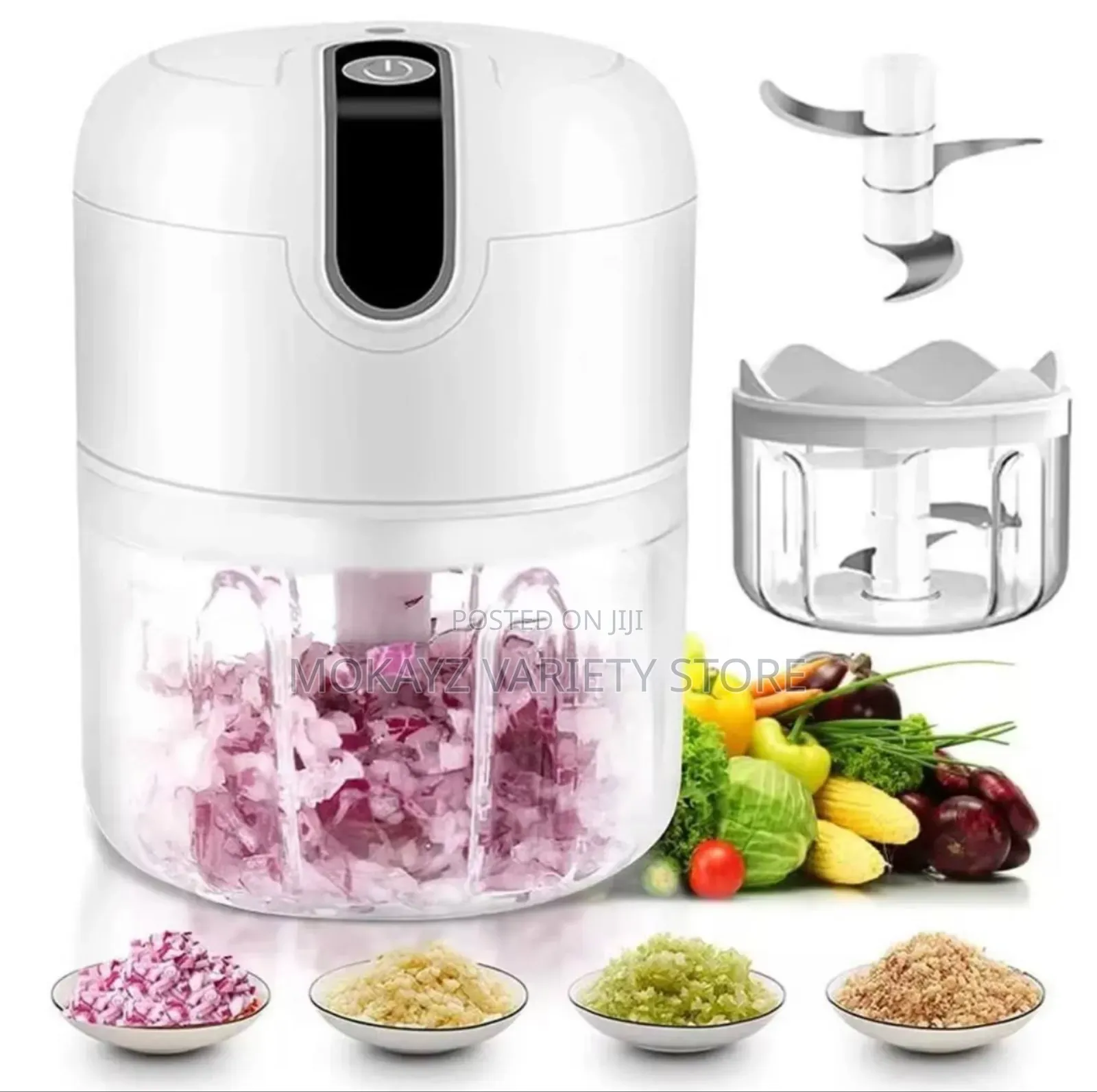Rechargeable Mini Multipurpose Chopper/Garlic Masher