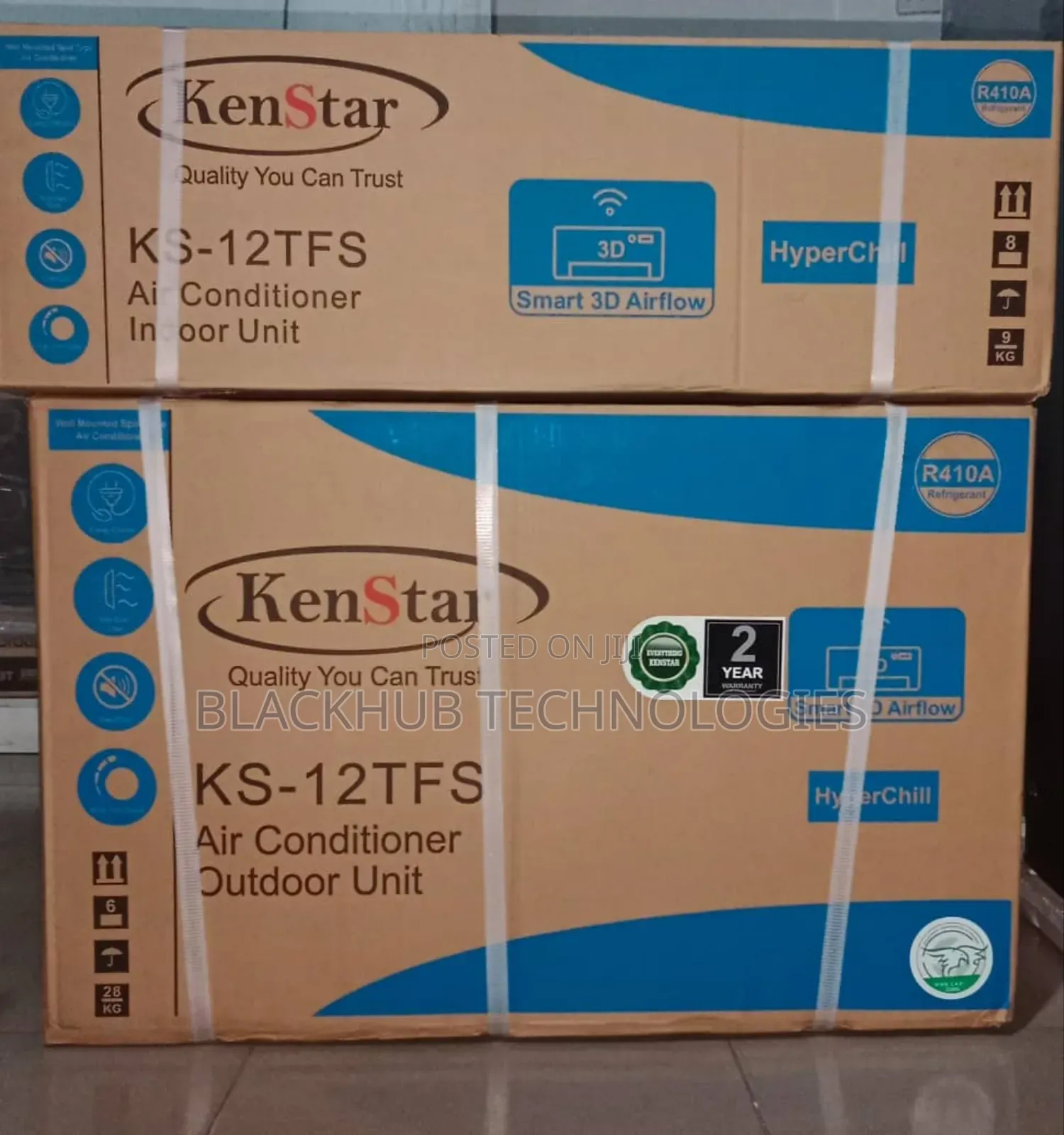Kenstar Ks-12tfs 1.5hp Slipt Air Conditioning Unit