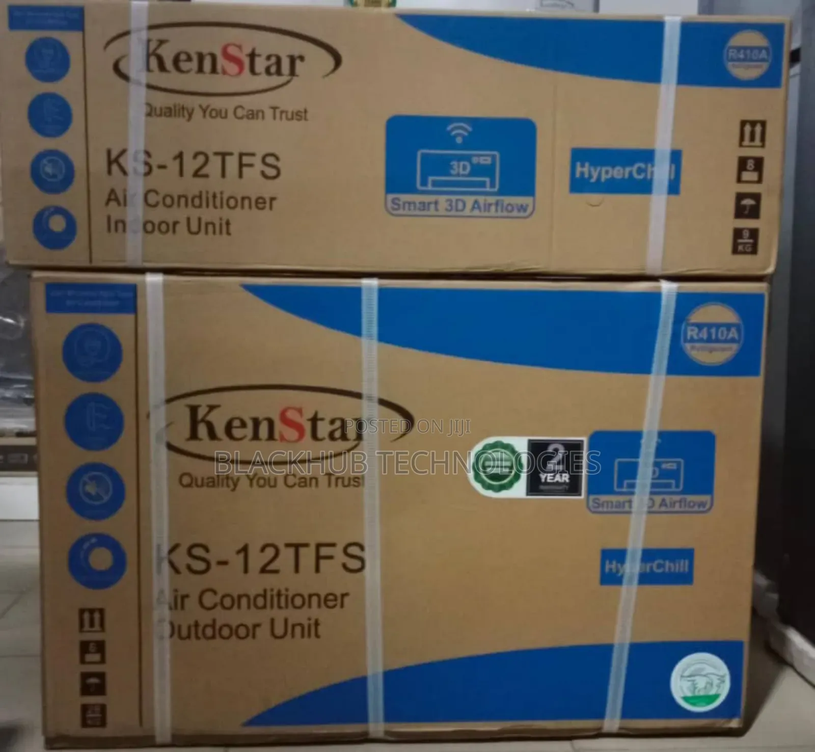 Kenstar Ks-12tfs 1.5hp Slipt Air Conditioning Unit