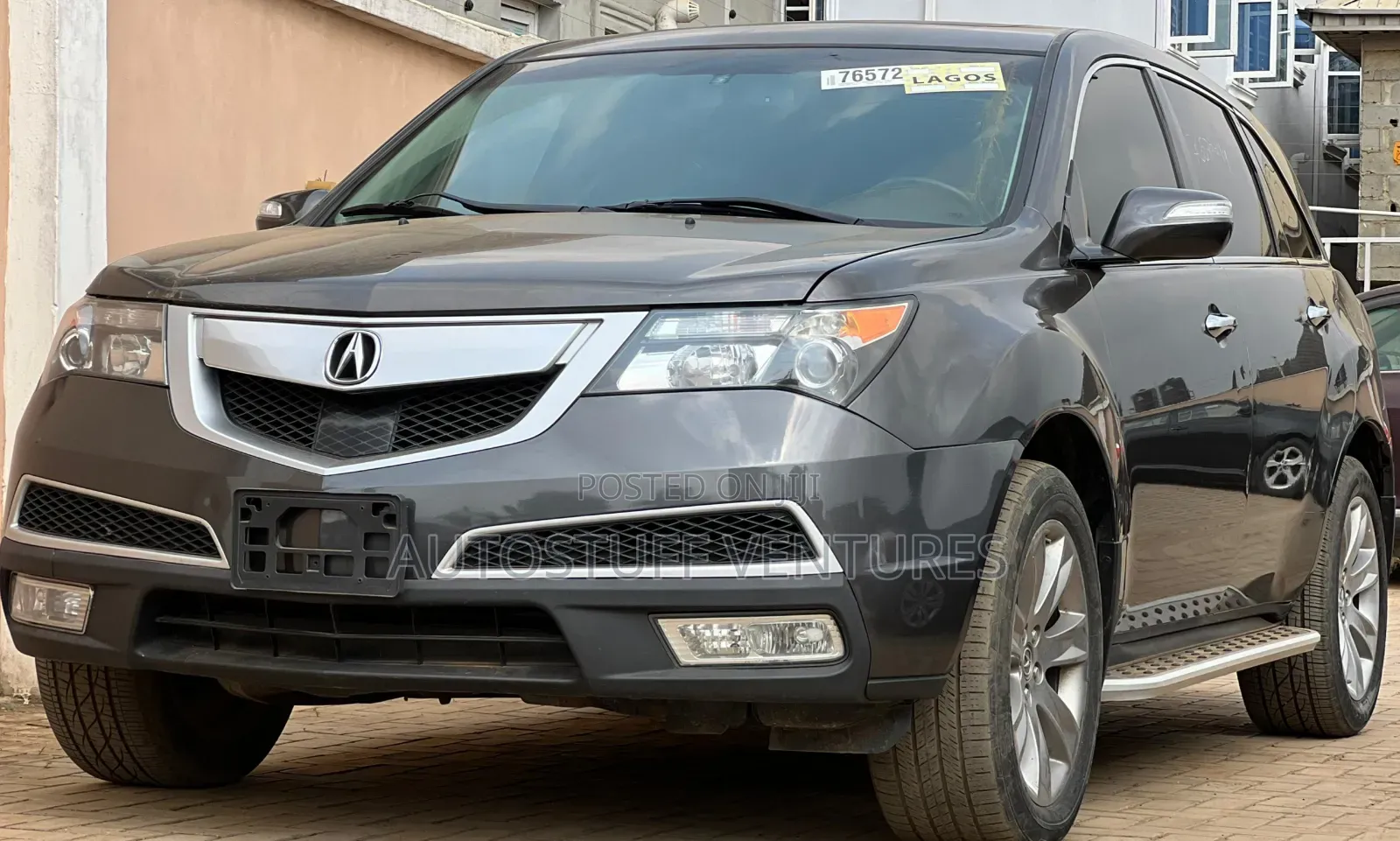 Acura MDX Advance Package SUV AWD (3.7L 6cyl 6A) 2012 Gray