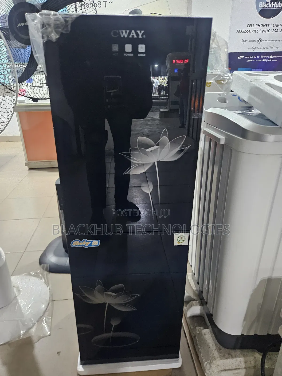 Cway Water Dispenser Ruby 5f Byb511 With Fridge and Freezer