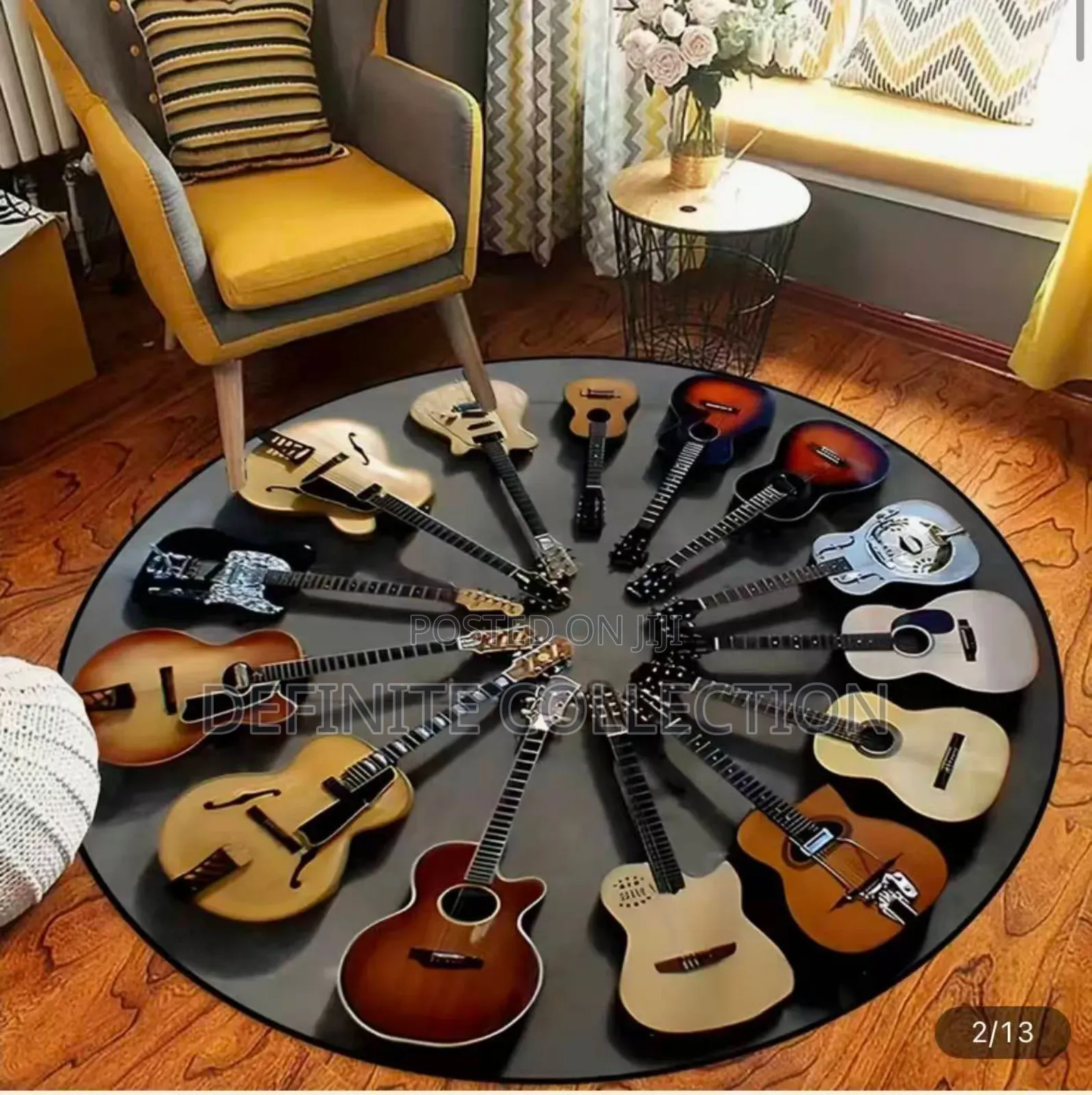 Round Luxury Centre Rug