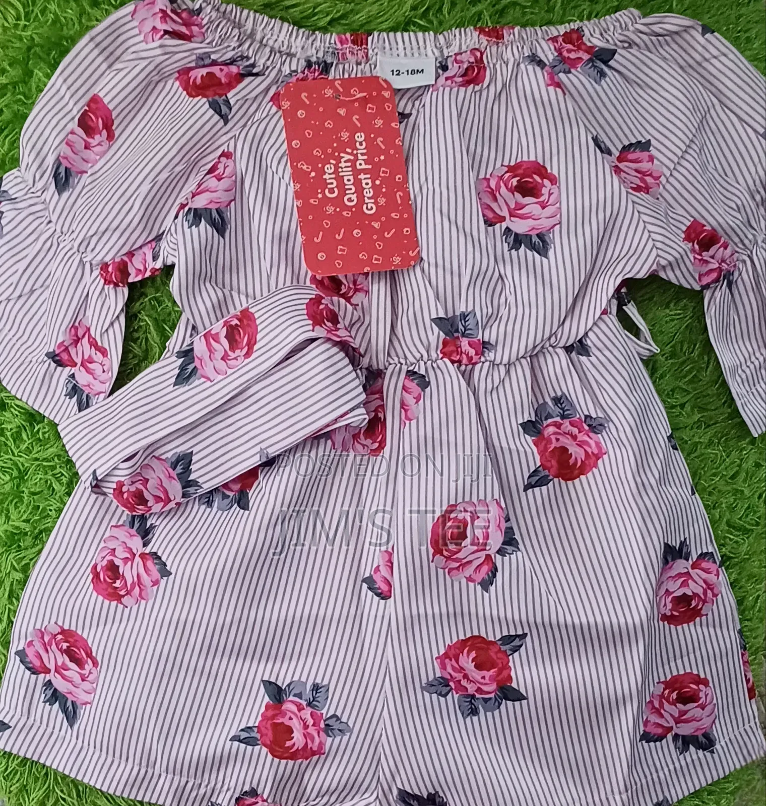 Baby Girl Flower Jumpsuits