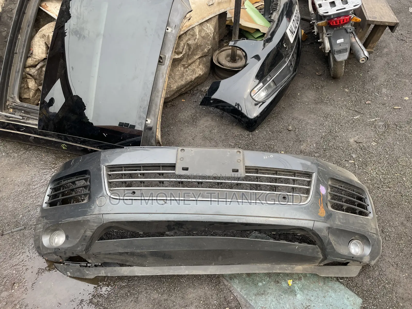 Front Bumper Volkswagen Touareg 2013 2015