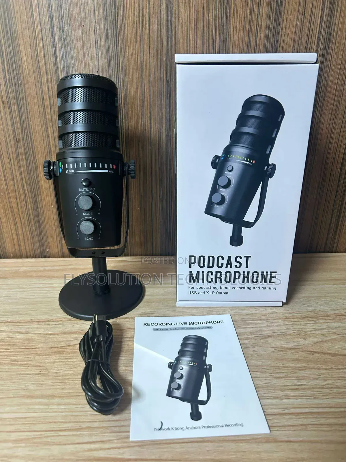 M7 Podcast Microphone Noise Reduction Usb-C XLR Noise Cancellation