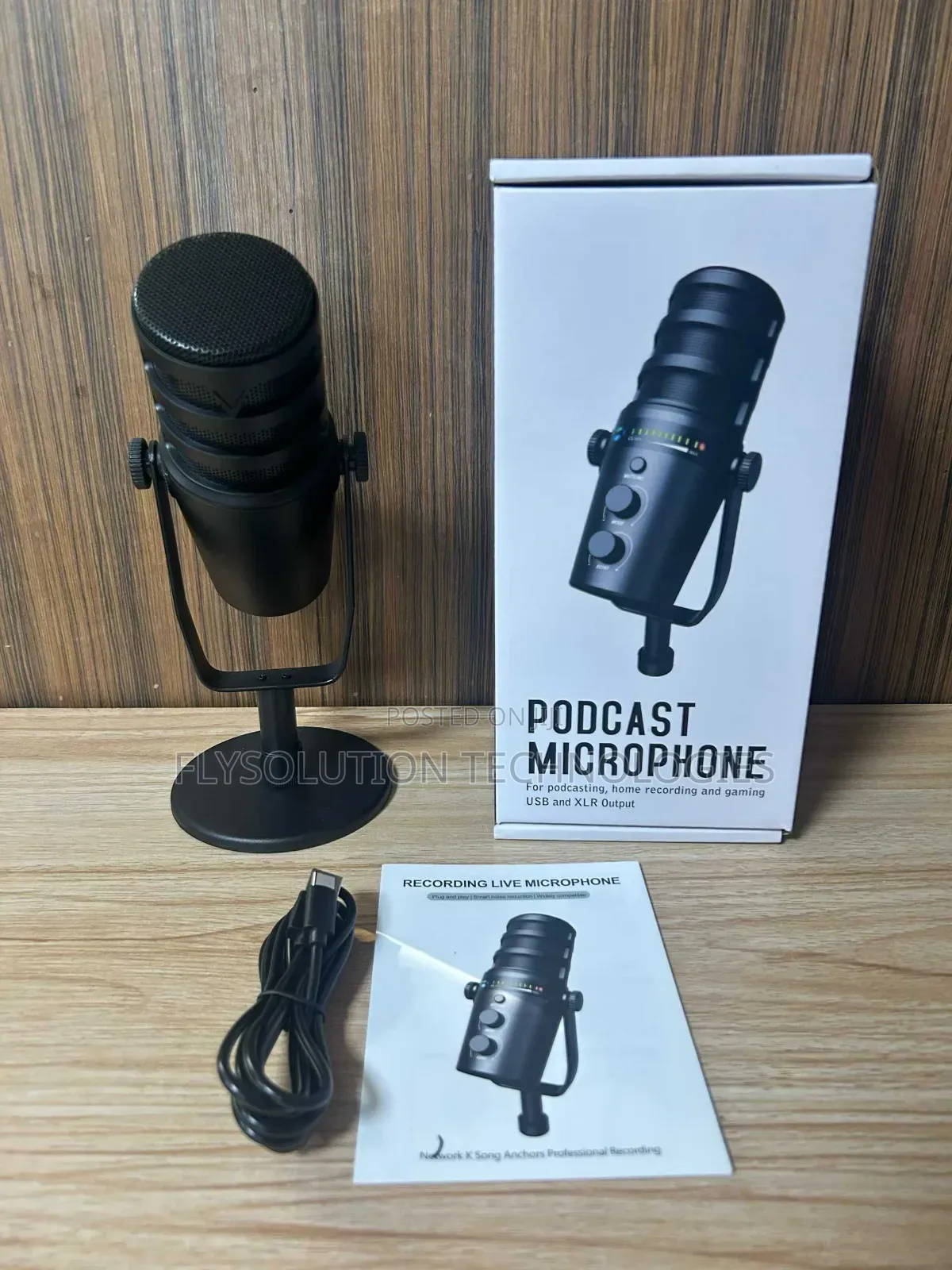M7 Podcast Microphone Noise Reduction Usb-C XLR Noise Cancellation