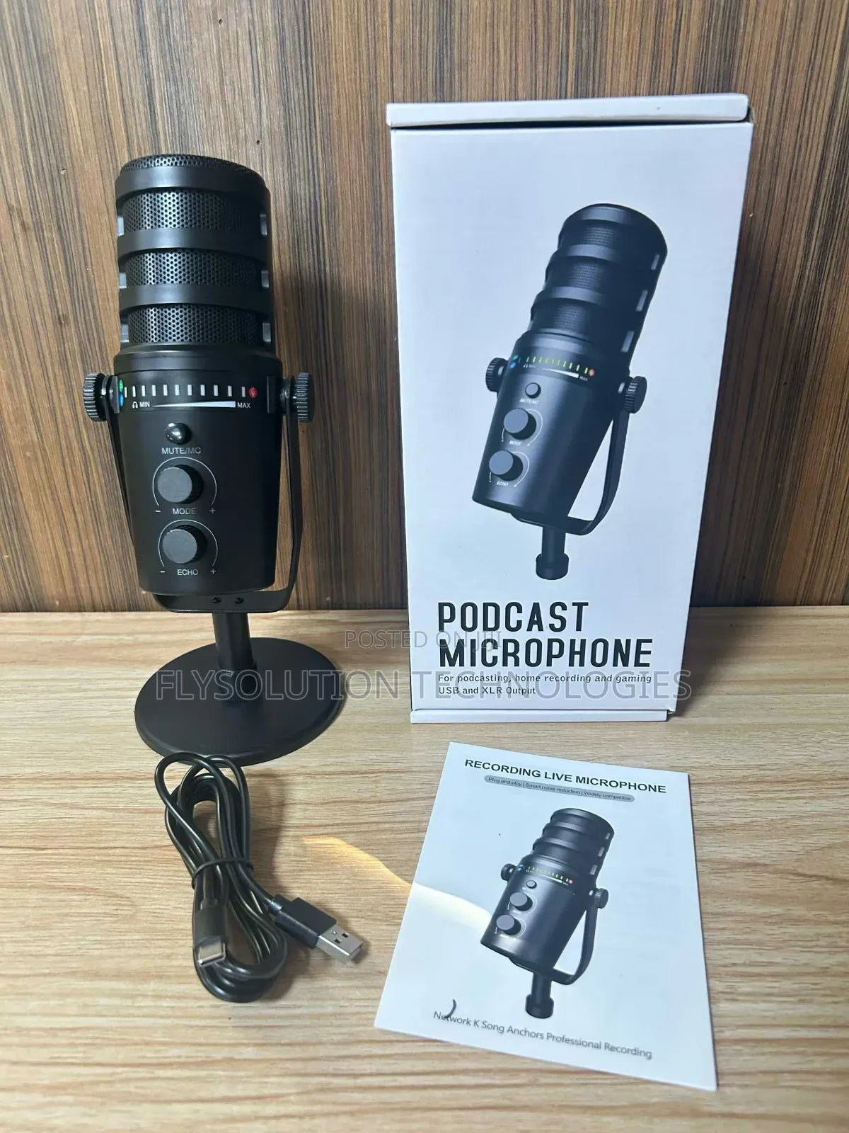 M7 Podcast Microphone Noise Reduction Usb-C XLR Noise Cancellation