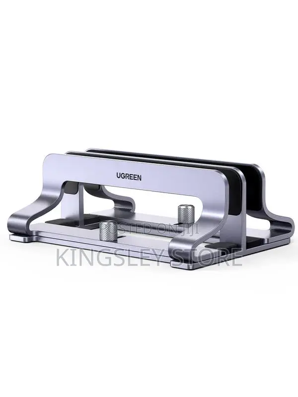 Ugreen Vertical Laptop Stand Holder Desk Dual Aluminum Dock Compatible