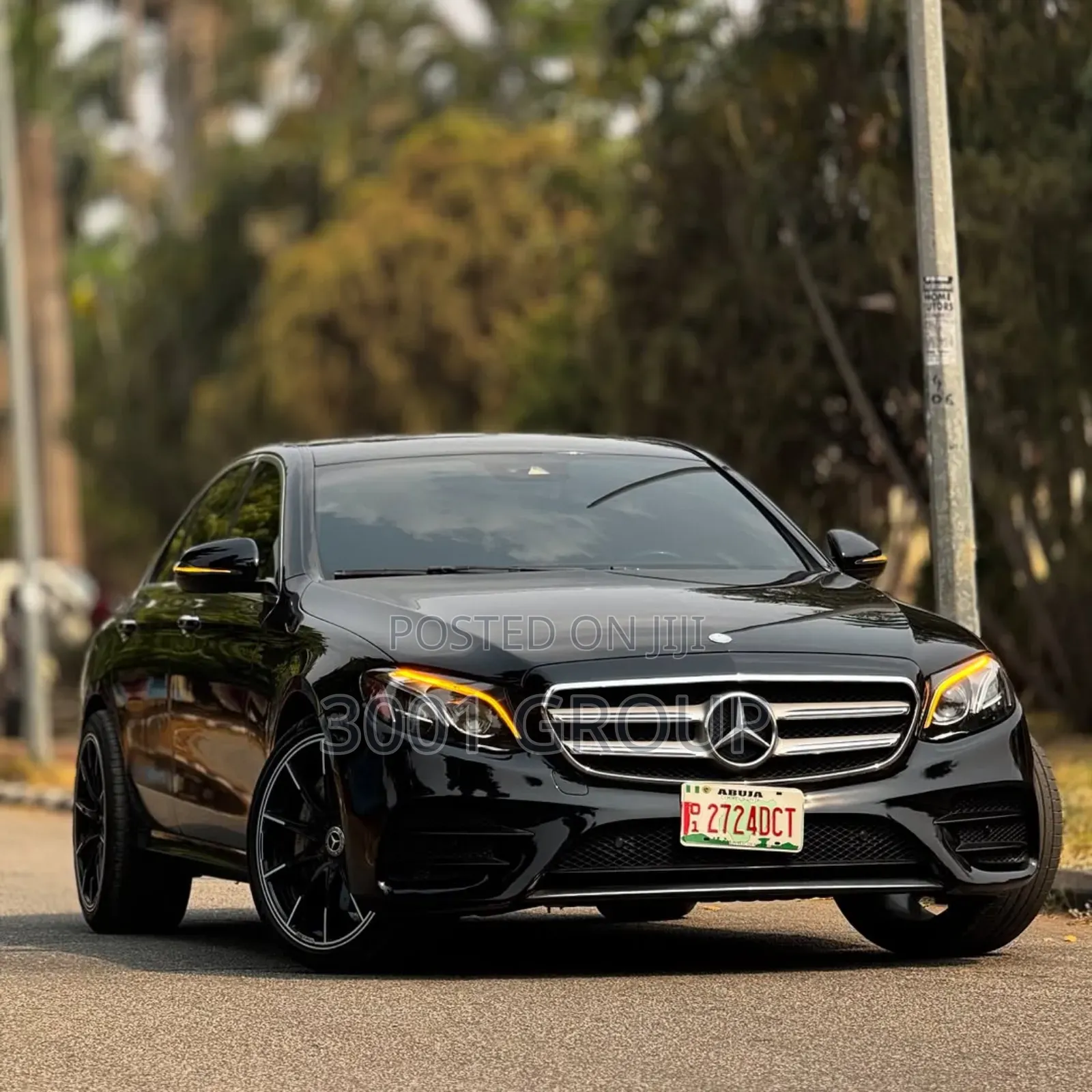 Mercedes-Benz E300 4Matic AWD Sedan (2.0L 4cyl 9A) 2017 Black