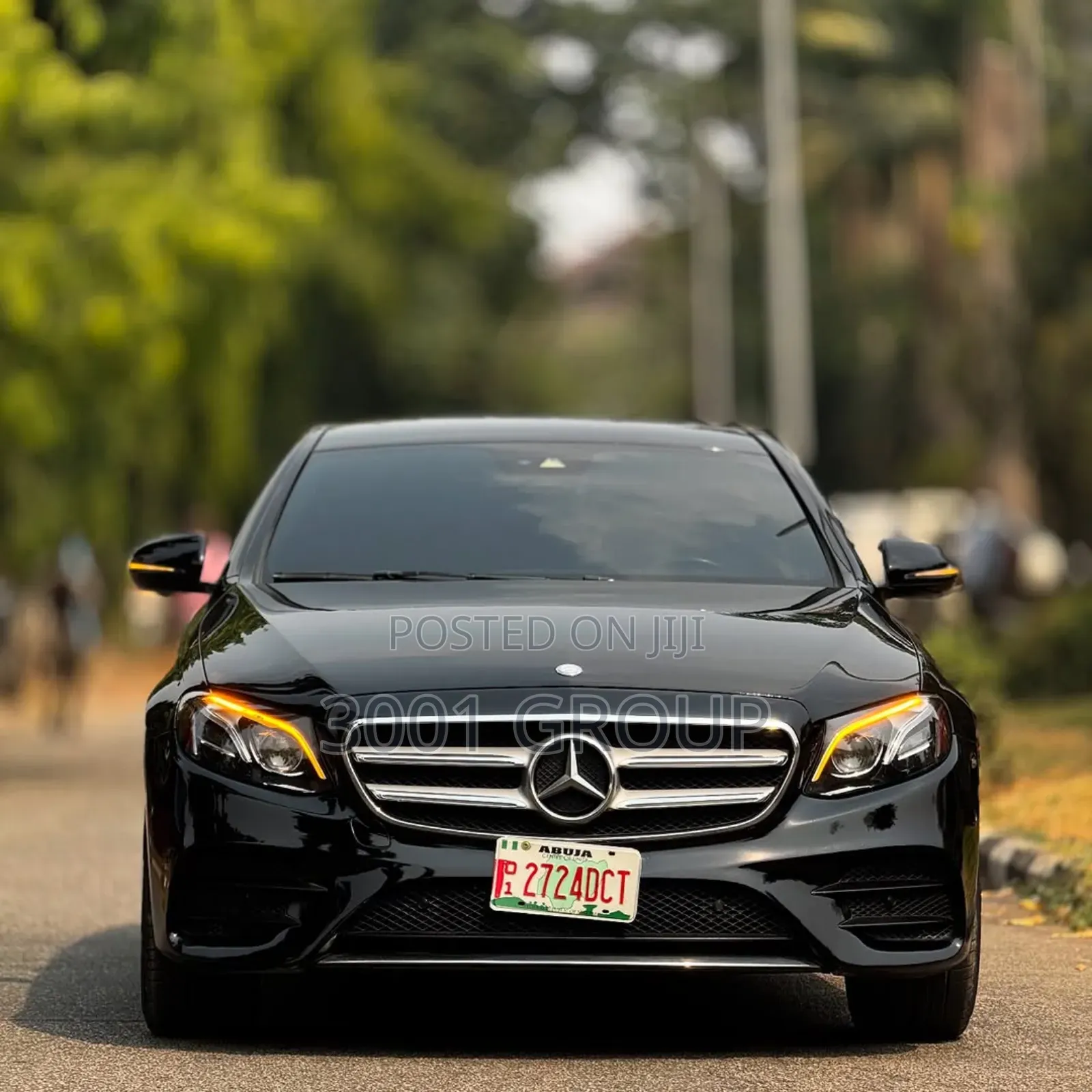 Mercedes-Benz E300 4Matic AWD Sedan (2.0L 4cyl 9A) 2017 Black