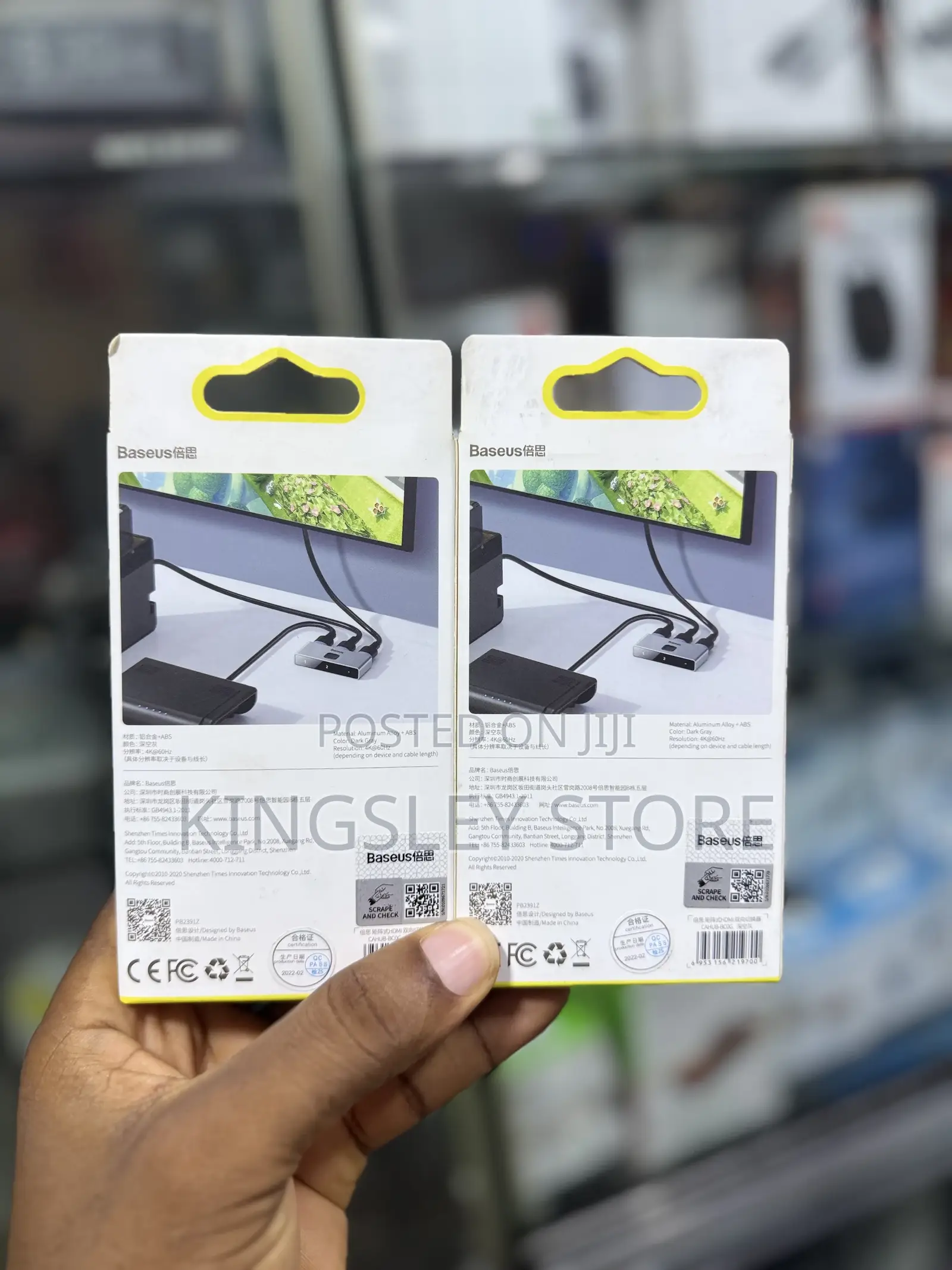 Baseus Matrix 2-in-1 Hdmi Switch, Hdmi 2.0 Ultra 4k 1 In 2 Out, Hdmi