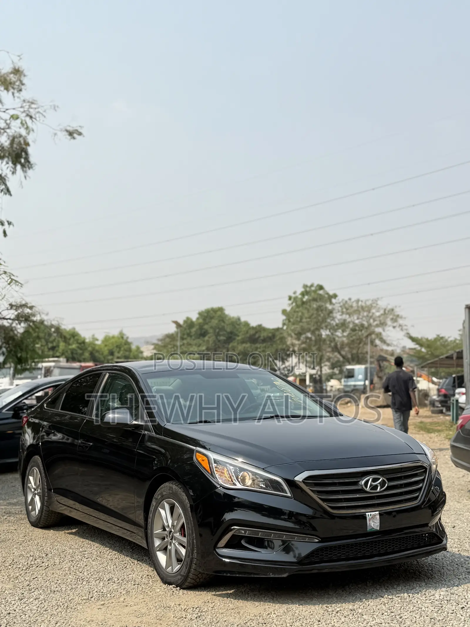 Hyundai Sonata Eco 4dr Sedan (1.6L 4cyl Turbo 7AM) 2015 Black