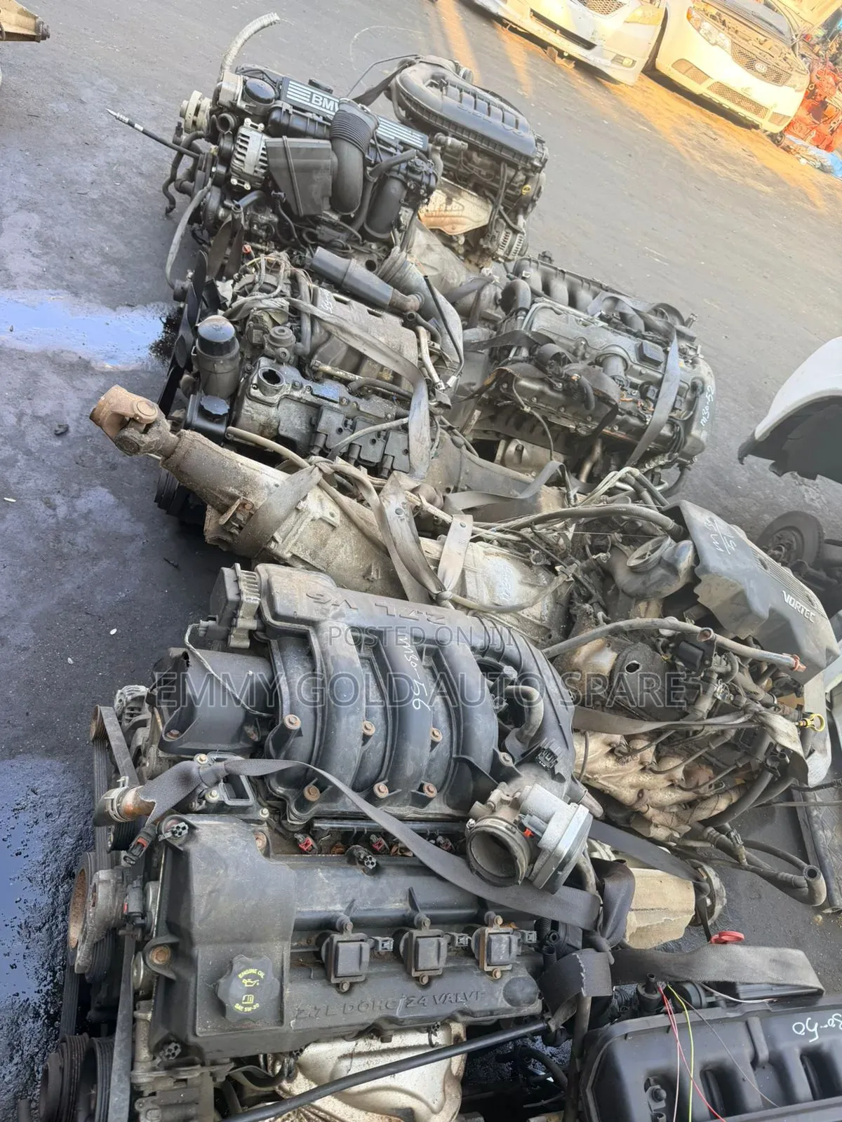 All These Engines Are Available to Pick Up Hurry Up Now