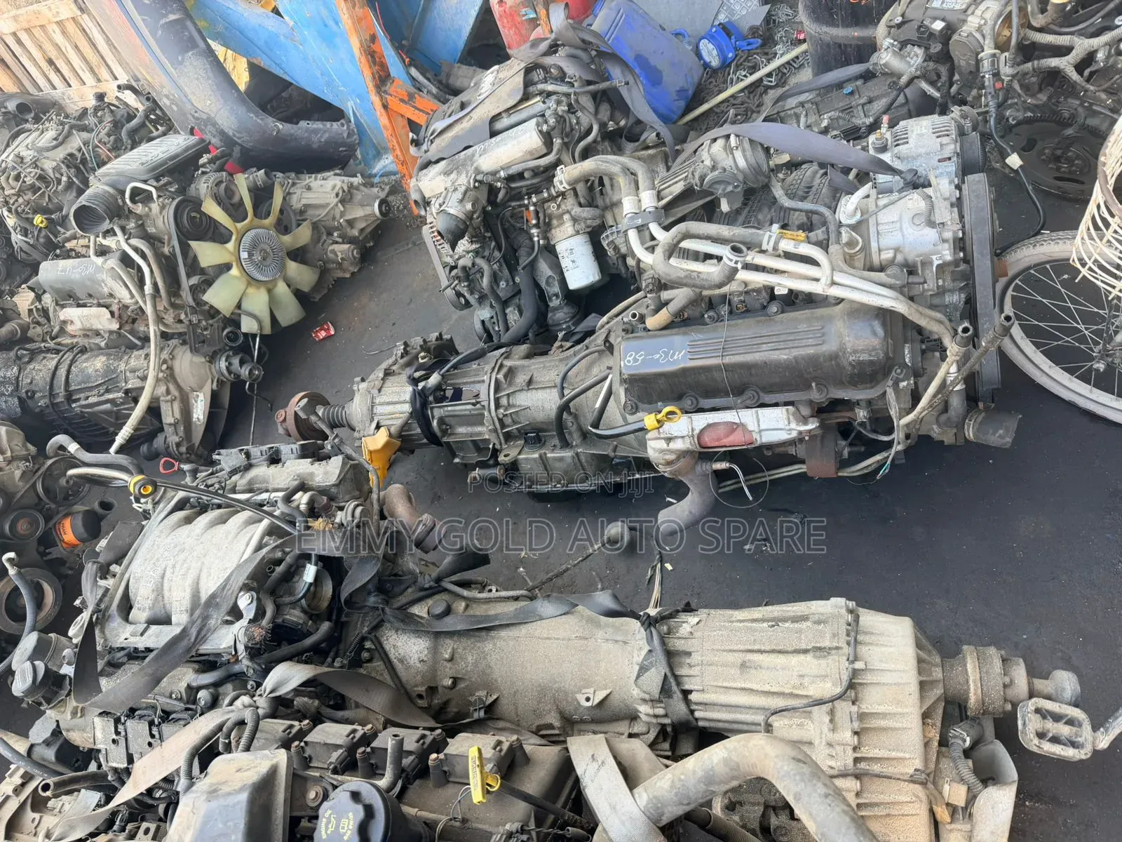 All These Engines Are Available to Pick Up Hurry Up Now