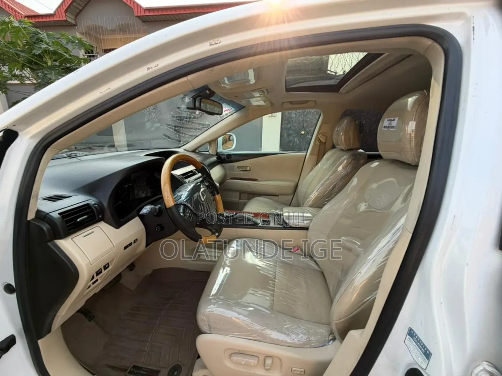 Lexus RX 350 FWD 2012 Off white