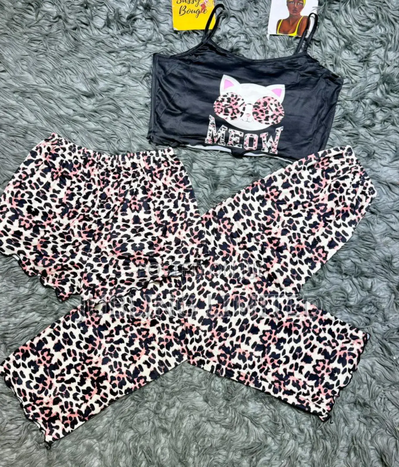 3-in-1 Women’s Loungewear Nightwear Set | Stylish Pyjama Homewear