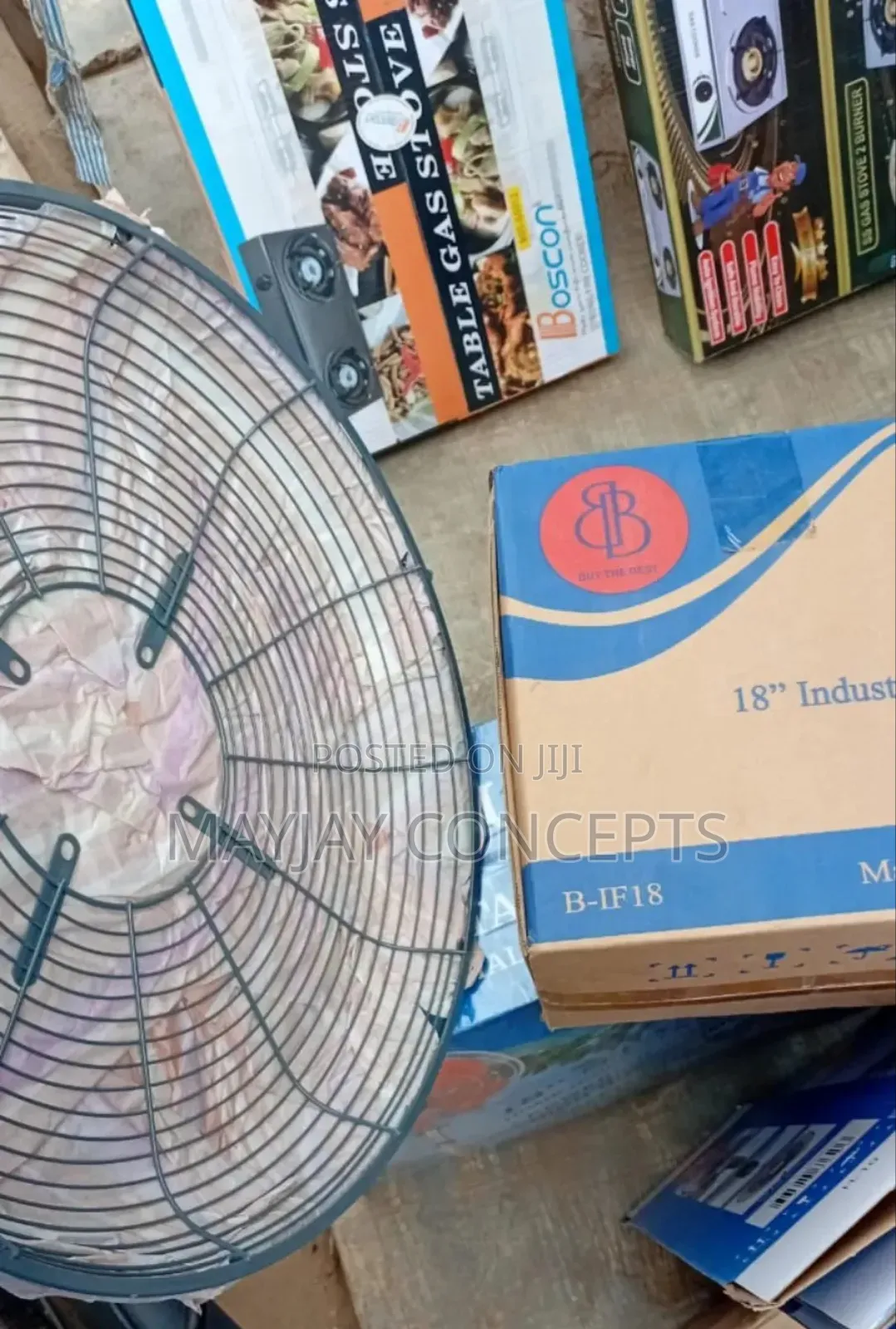 18-inch Bestbuy Powerful Copper Coil Industrial Standing Fan- Bif—18