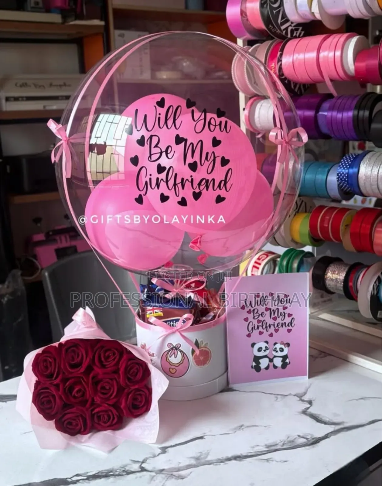 Valentine Gift Box for Girlfriend Boyfriend in Lagos.