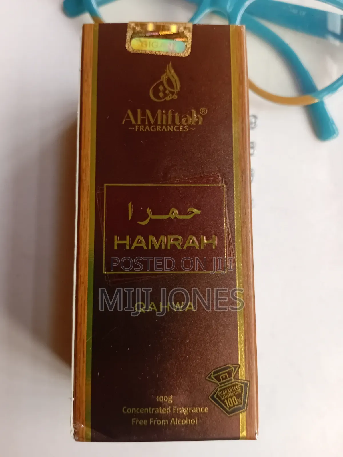 *Hamrah 100 Ml Perfume Oil – 24‐Hour Long‐Lasting Scent On Fabric* 🌟
