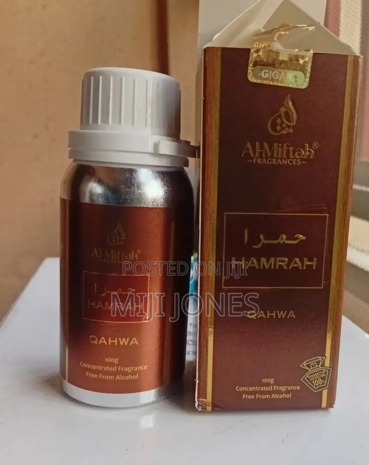 *Hamrah 100 Ml Perfume Oil – 24‐Hour Long‐Lasting Scent On Fabric* 🌟