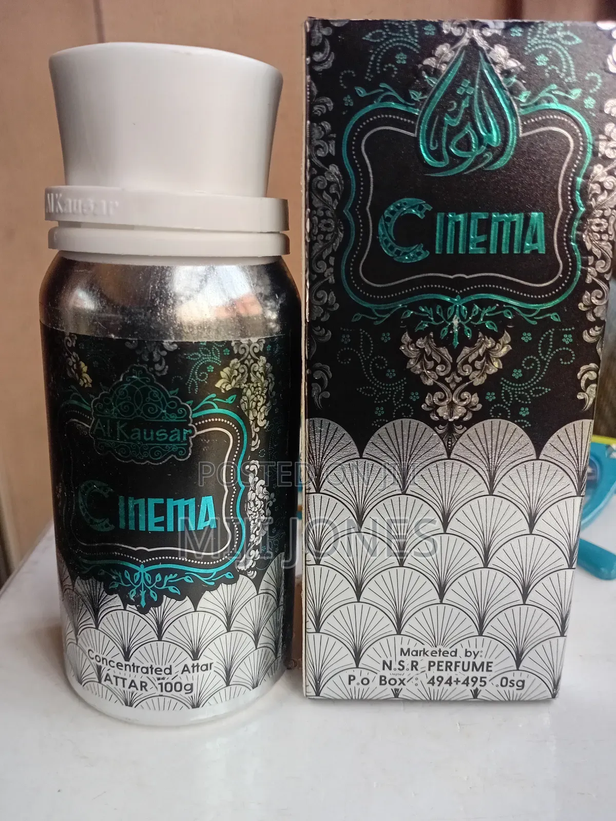 *Cinema 100 Ml Perfume Oil – 24‐Hour Long‐Lasting Scent On Fabric* 🌟