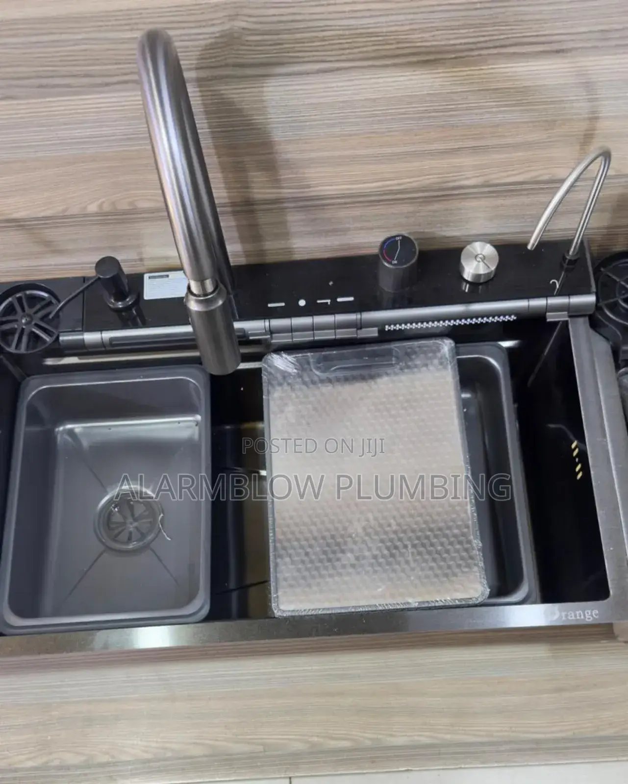 Smart Multifunctional Kitchen Sink. (Luxury 7 Button Digital Sink)