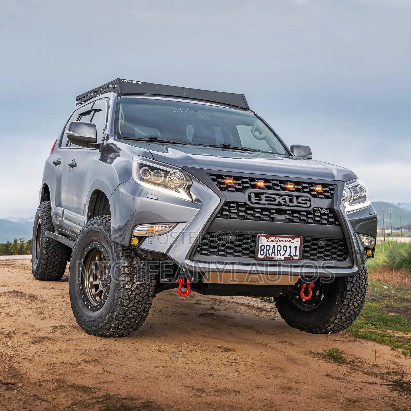 Gx460 Off-Road Grille
