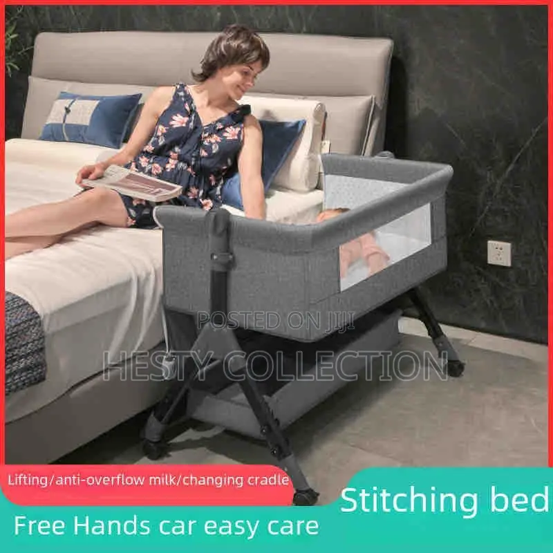 Baby Cradle Bassinet Bed With Cover