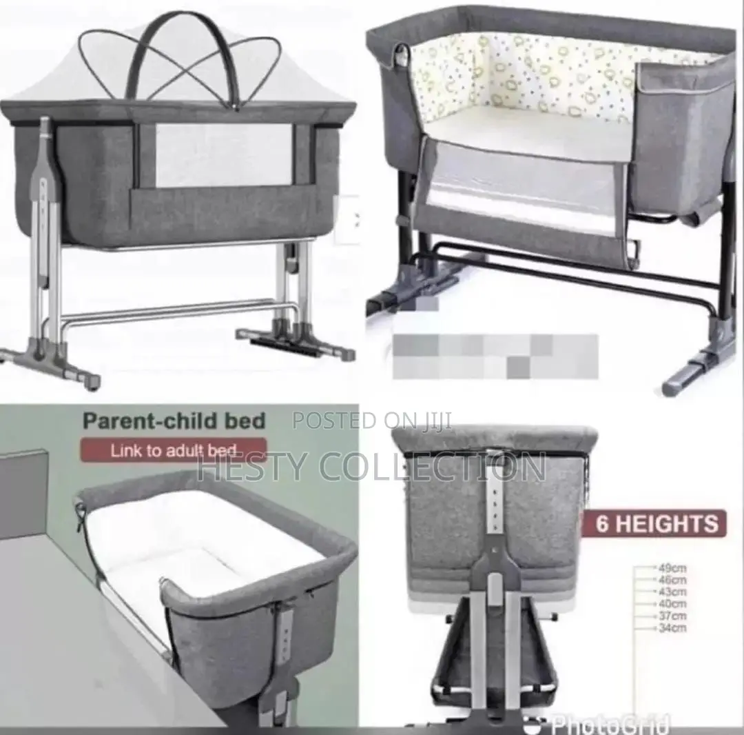 Baby Cradle Bassinet Bed With Cover