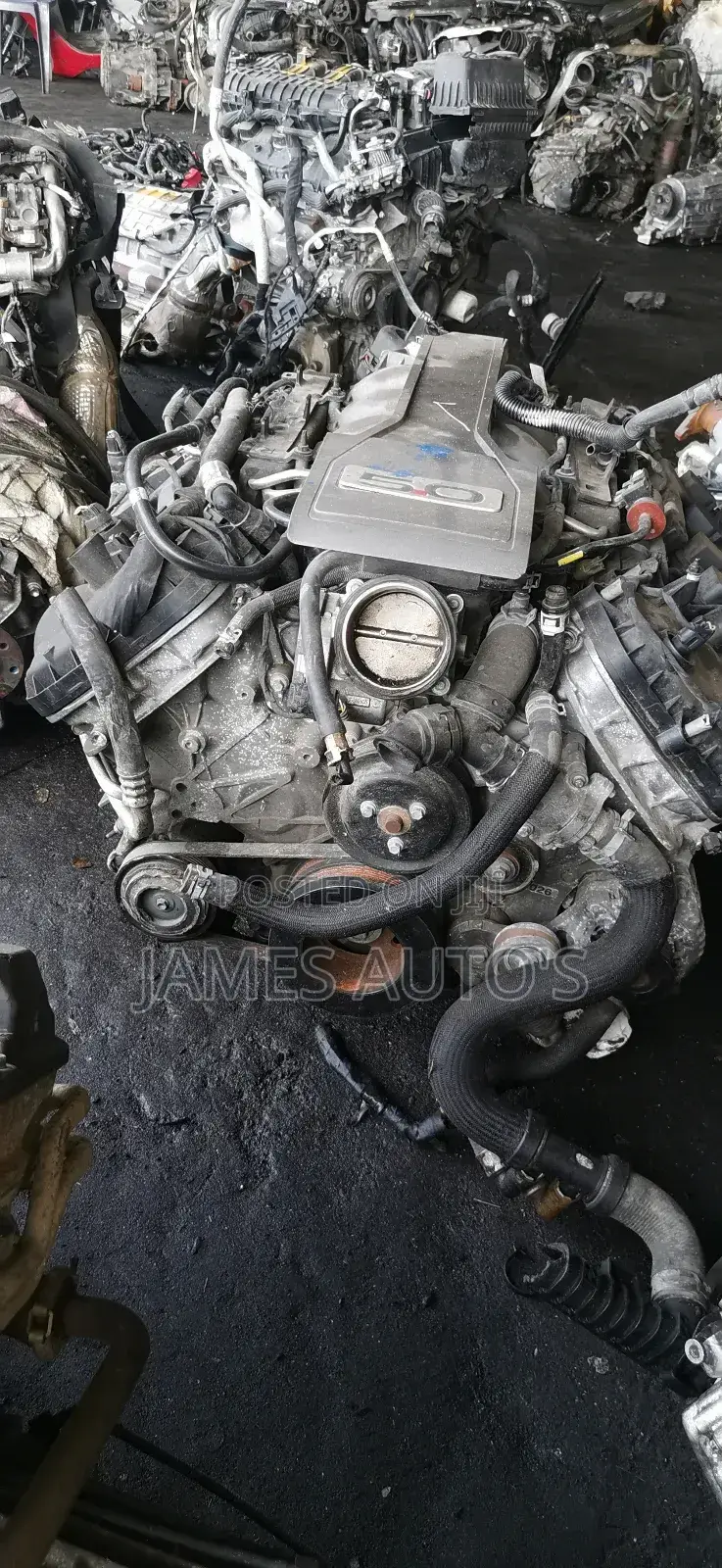 Complete Engine and Gearbox for Ford Mustang V8 5.0 L